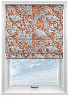 Caicos, Mandarin - Roman Blind